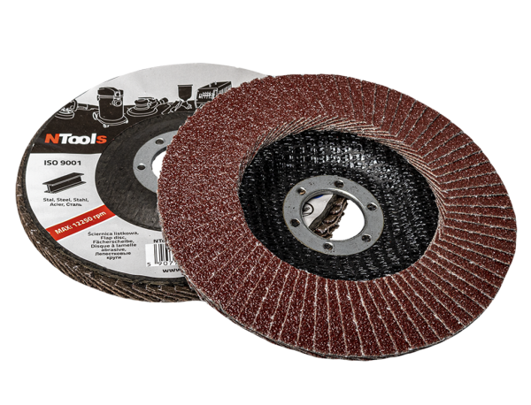 APP LL 125 - Fächerscheibe für Stahl, P120, Ø 125 x 22mm